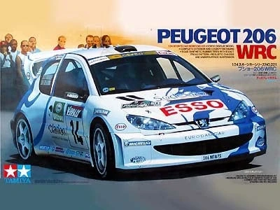 24221  автомобили и мотоциклы  Peugeot 206 1999 г. (1:24) 4950344993154