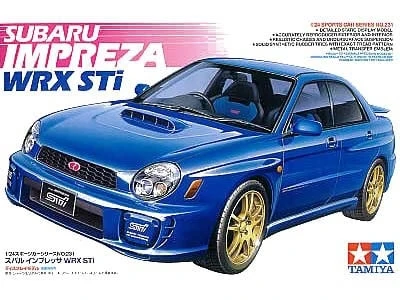 24231  автомобили и мотоциклы  SUBARU IMPREZA WRX STi  (1:24) 2000000048338