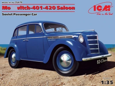 35479  автомобили и мотоциклы  Москвич 401-420 седан (1:35) 2000000054971
