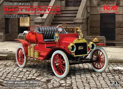 35605  автомобили и мотоциклы  Model T 1914 Fire Truck American Car  (1:35) 4823044407958