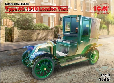 35658  автомобили и мотоциклы  Type AG 1910 London Taxi  (1:35) 2000000156255