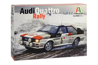 3642  автомобили и мотоциклы  AUDI QUATTRO RALLY  (1:24) 8001283036429