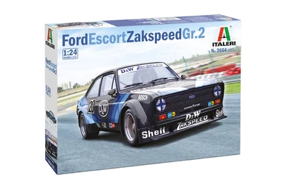 3664  автомобили и мотоциклы  Ford Escort Zakspeed Gr.2  (1:24) 8001283036641