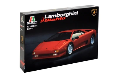 3685  автомобили и мотоциклы  LAMBORGHINI DIABLO  (1:24) 8001283036856