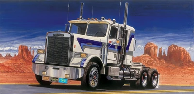 3859  автомобили и мотоциклы  Freightliner FLC (1:24) 2000002113379