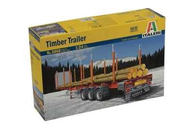 3868  автомобили и мотоциклы  TIMBER TRAILER  (1:24) 8001283038683