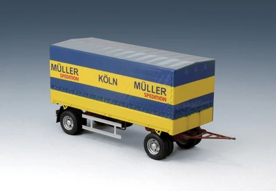 3880  автомобили и мотоциклы  CANVAS TRAILER (1:24) 8001283038805