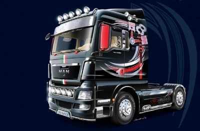 3895  автомобили и мотоциклы  MAN TGX XLX (1:24) 8001283038959