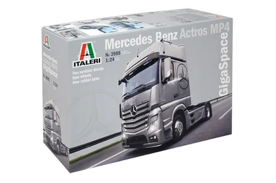 3905  автомобили и мотоциклы  Mercedes Benz Actros MP4 Gigaspace  (1:24) 8001283039055