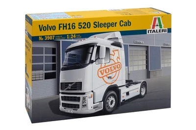 3907  автомобили и мотоциклы  VOLVO FH16 520 SLEEPER CAB  (1:24) 800128303907
