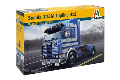 3910  автомобили и мотоциклы  SCANIA 143M TOPLINE 4x2  (1:24) 8001283039109