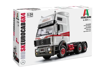 3924  автомобили и мотоциклы  MERCEDES-BENZ SK EUROCAB 6x4  (1:24) 8001283039246