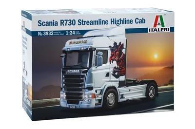 3932  автомобили и мотоциклы  SCANIA R730 STREAMLINE HIGHLINE CAB  (1:24) 8001283039321