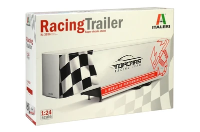 3936  автомобили и мотоциклы  Прицеп Racing Trailer  (1:24) 2000002101598