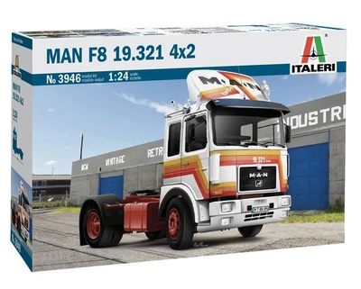 3946  автомобили и мотоциклы  MAN F8 19.321 4x2  (1:24) 8001283039468