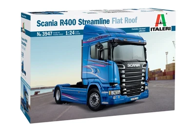 3947  автомобили и мотоциклы  SCANIA R400 STREAMLINE Flat Roof  (1:24) 8001283039475