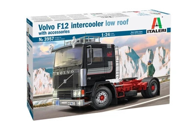 3957  автомобили и мотоциклы  Volvo F12 Intercooler Low Roof w/ accessories  (1:24) 8001283039574