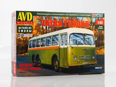 4059AVD  автомобили и мотоциклы  Автобус Tatra T500HB  (1:43) 4610045040594