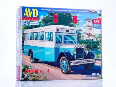 4070AVD  автомобили и мотоциклы  Автобус З&С-8   (1:43) 4610045040709