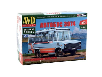 4095AVD  автомобили и мотоциклы  Автобус 3974  (1:43) 2000002189664
