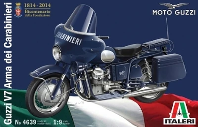 4639  автомобили и мотоциклы  GUZZI V7 Arma dei carabinieri (1:9) 2000000074047