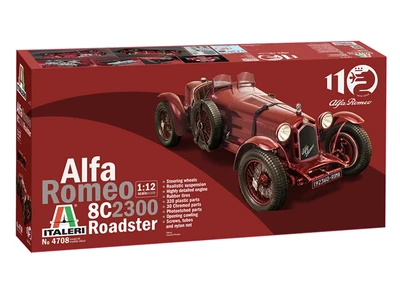 4708  автомобили и мотоциклы  Alfa Romeo 8C 2300 Roadster  (1:12) 8001283047081