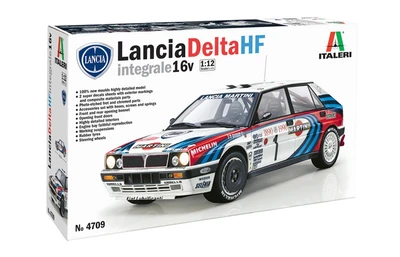 4709  автомобили и мотоциклы  Lancia Delta HF integrale 16v  (1:12) 8001283047098