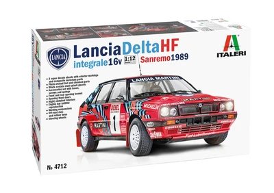4712  автомобили и мотоциклы  Lancia Delta HF Integrale Sanremo 1989  (1:12) 8001283047128