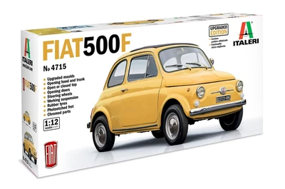 4715  автомобили и мотоциклы  Fiat 500 F Upgraded Edition  (1:12) 8001283047159