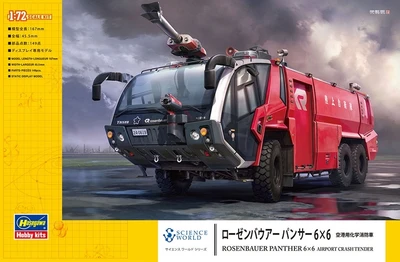 54005  автомобили и мотоциклы   Rosenbauer Panther 6*6 Airport crash tender  (1:72) 4967834540057