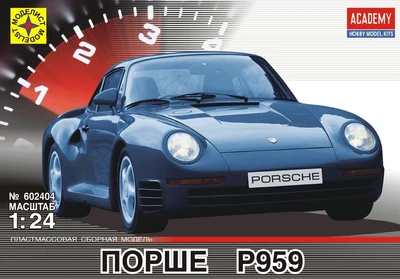 602404  автомобили и мотоциклы  Порше P959 (1:24) 4607061763286