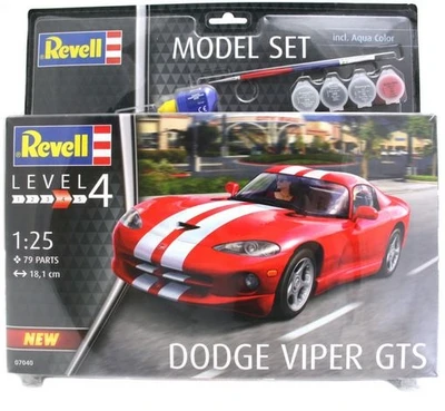 67040  автомобили и мотоциклы  Dodge Viper GTS Model Set  (1:25) 4009803670409