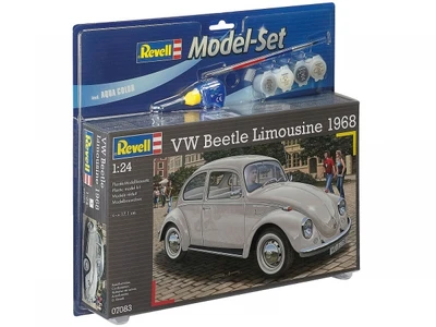 67083  автомобили и мотоциклы  VW Beetle Limousine 68 MODEL SET  (1:24) 2000000154411