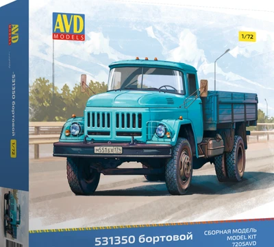 7205AVD  автомобили и мотоциклы  @МУР-531350 бортовой  (1:72) 2000002194682