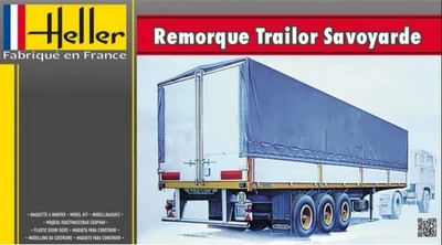 80771  автомобили и мотоциклы  Трейлер REMORQUE TRAILOR SAVOYARDE (1:24) 2000002096986