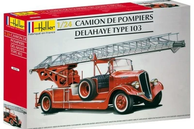 80780  автомобили и мотоциклы  CAMION DE POMPIERS DELAHAYE TYPE 103 "BONNEVILLE" (1:24) 3279510807806