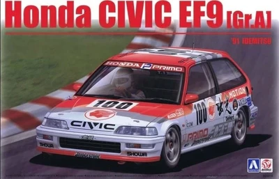 B24018  автомобили и мотоциклы  Honda Civic EF9 [Gr.A] '91 Idemitsu  (1:24) 4905083105146