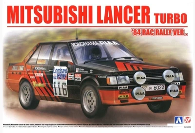 B24022  автомобили и мотоциклы  Mitsubishi Lancer 2000 Turbo sponsored by Yokohama #116  (1:24) 2000002120711