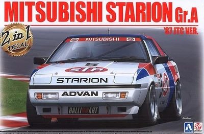 B24023  автомобили и мотоциклы  Mitsubishi Starion Rally Gr.A '87 JTC Ver.  (1:24) 4905083106105
