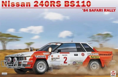 BX24041  автомобили и мотоциклы  Nissan 240RS BS110 1984 Safari Rally Winner  (1:24) 4905083104330