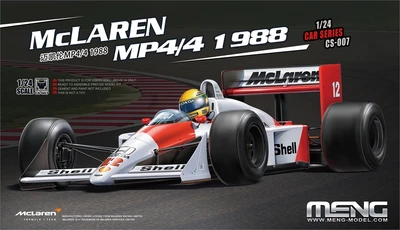 CS-007  автомобили и мотоциклы  McLaren MP4/4 1988  (1:24) 4897038553983