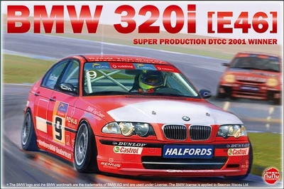PN24007  автомобили и мотоциклы  BMW 320i (E46) Super Production DTCC 2001 Winner  (1:24) 4545782059328