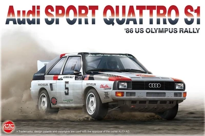 PN24023  автомобили и мотоциклы  Audi Quattro Sport S1 '86 Olympus Rally  (1:24) 4545782063127