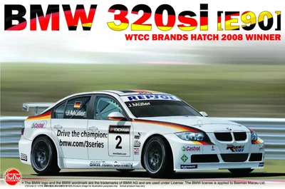 PN24037  автомобили и мотоциклы  BMW 320si E90 2008 WTCC Brands Hatch Winner  (1:24) 4545782079715