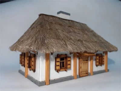 СМ0020  архитектура  "Хата"  (1:72) 2000002123408