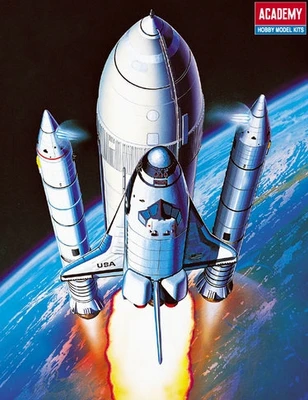 12707  космос  Space Shuttle & Booster Rocket (1:288) 603550016394