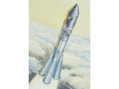 14451  космос  Ракетоноситель Восток (1:144) 4620748780123