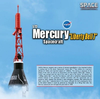 50393  космос  Mercury Spacecraft "Liberty Bell 7"  (1:72) 89195503930