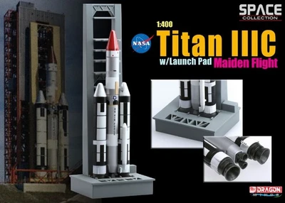 56341  космос  Titan IIIC w/Launch Pad Maiden Flight  (1:400) 89195563415