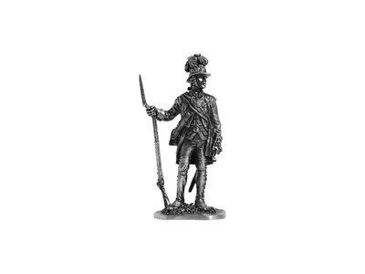 024 R  миниатюра  Русский офицер инженерно-арт. Кадетского корпуса, 1762-84 2000000095080